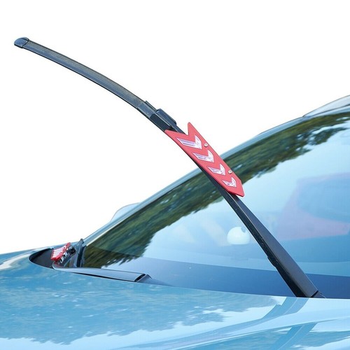 Car Windshield Arm Wiper Wing Blade Helper Spoiler Aid Pressure Tablets Kit - Foto 3 di 14
