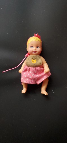 Pagliaccetto Teddy Vintage 2001 Swing n Play Baby Krissy Roberts Barbie Baby Sister - Foto 5 di 6