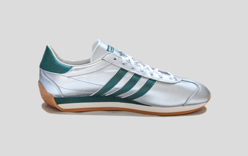 Adidas Country OG W Plata/Verde Tallas 8 9 9.5 10 10.5 11 Originals IE8412 - Imagen 2 de 5