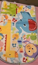 Fisher Price Deluxe Kick and Play Piano Gym Replacement Mat Only Jungle