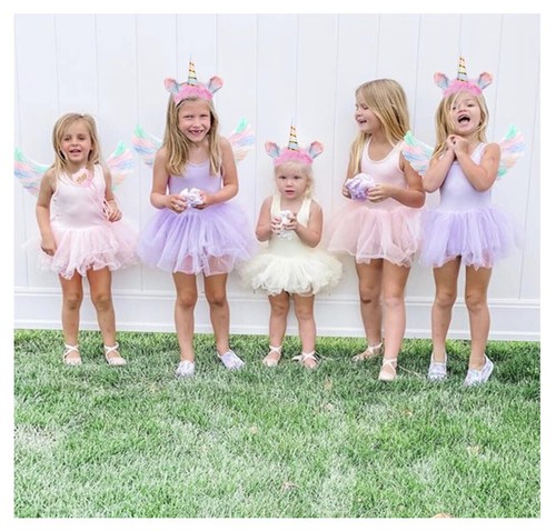 Kids Pink Fancy Dress Angel Fairy Xmas Halloween Nativity Costume Party Outfit - Picture 7 of 8