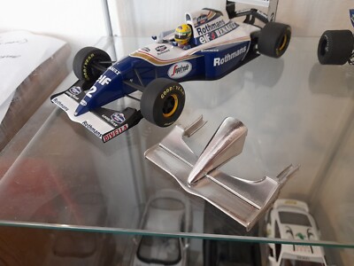 Ayrton Senna Williams Fw16 1994 Nose cose front wing polished metal 1:18