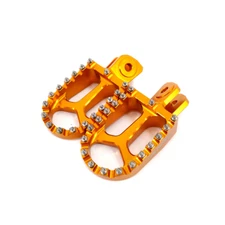 KKE CNC Footpegs Foot Pegs Footrests Pedal Fit Talaria Sting MX3 MX4 E-Bike Gold