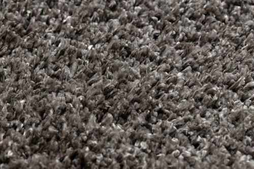 Amazing Modern Rug "SUPREME" Shaggy 5cm, soft, single-colour, DARK BROWN - Picture 4 of 6