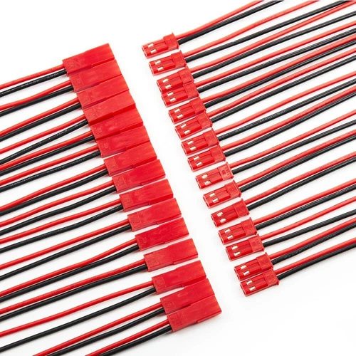 50 Paar 150 mm für JST Stecker Verbindungskabel Stecker & Buchse für RC Lipo Akku USA - Bild 13 von 22