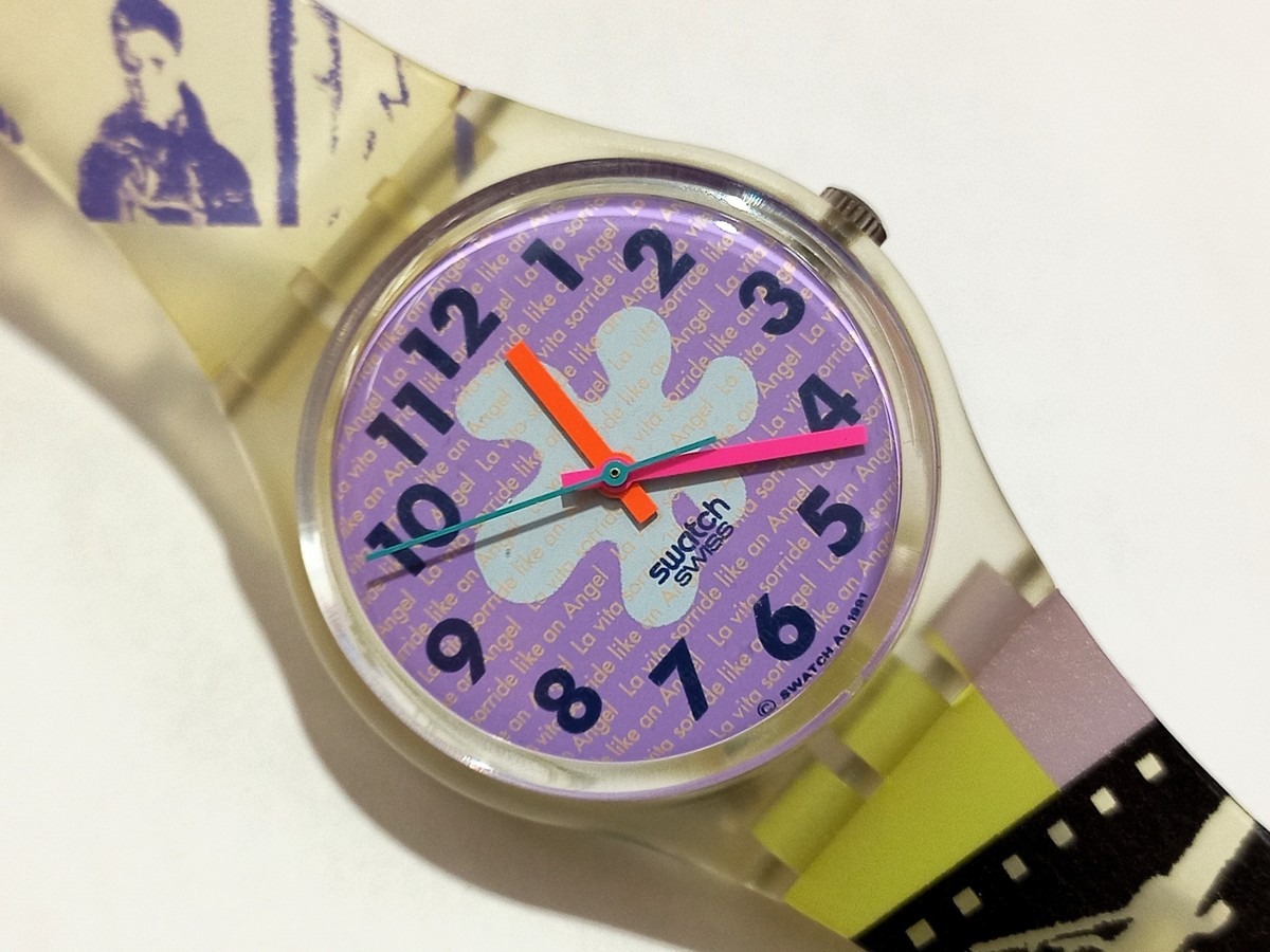 Swatch Swiss Made GK134 Rave (Year 1991) Watch No Box
