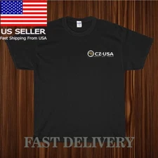 NEW SHIRT CZ-USA CLASSIC LOGO T-SHIRT UNISEX FUNNY AMERICAN USA SIZE S-5XL