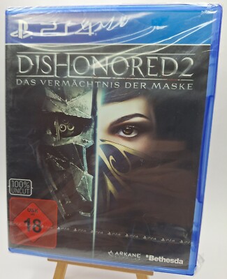 PS4 PS5 | Dishonored 2 | NEU/NEW sealed in Folie | 100% UNCUT