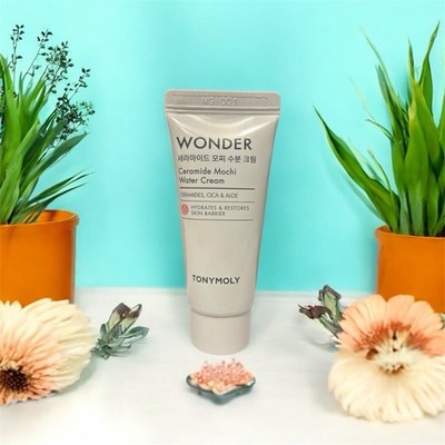 Tony Moly Wonder Ceramide Essential Mochi Collagen Water Cream 15mL/0.50 fl oz