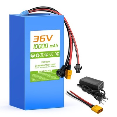 36Volt 10AH Ebike Battery Lithium  for 100W-500W Ebike Electric Bicycle 25A BMS