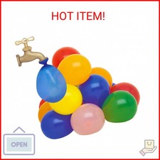 Assorted Water Bomb Balloons, 144-Pack - Easy-to-Fill Durable Latex Balloons,