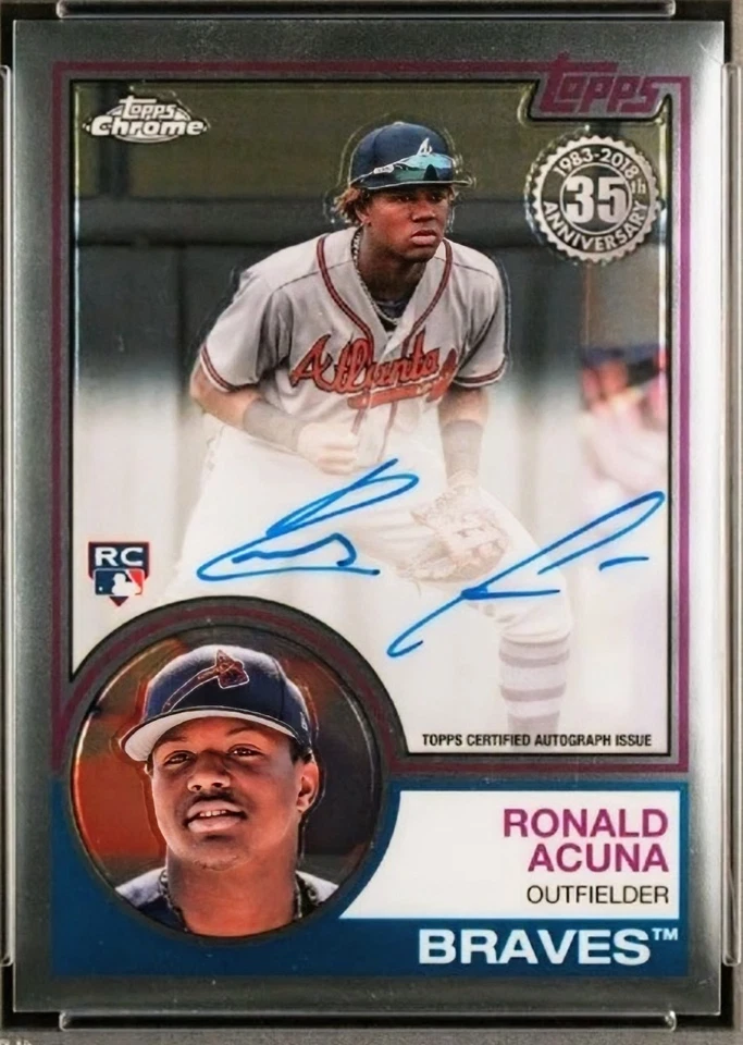 🔥 [1x] 2018 Topps Chrome Baseball Hobby Box Pack - SHOHEI OHTANI ACUÑA SOTO RCs - Image 3 of 4