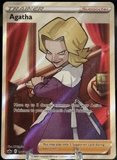 Agatha (Full Art) Holo Ultra Rare SWSH06: Chilling Reign 186/198 NM on eBay