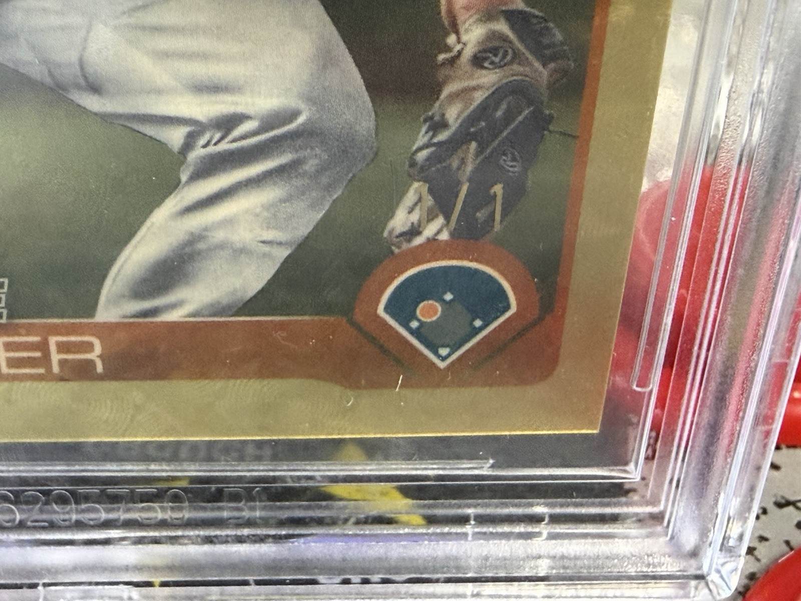 2025 Topps Pro Debut Chrome Bryce Rainer #PDC122 Superfractor 1/1 BGS 9.5 GEM MT view 4