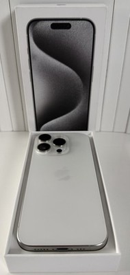 Apple iPhone 15 pro 128gb titan weiß ohne Simlock