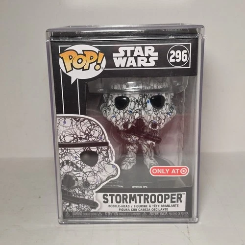 Funko Pop! Vinyl: Star Wars Stormtrooper Target (Exclusive) #296 Hard Protector