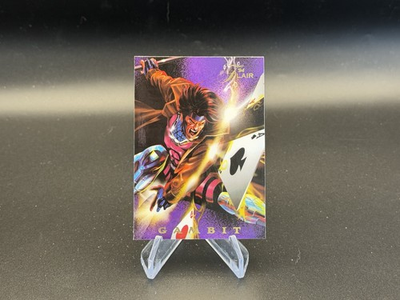 #ad #ad Gambit 12 18 1994 Flair Power Blast Marvel Universe Metallic Insert $14.99