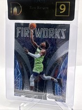 2021-22 Panini Prizm - Fireworks Anthony Edwards #23 Fast Break Prizm