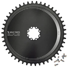 Wolf Tooth Aero Direct Mount 46t Chainring for 8-Bolt Gravel / Road Cranks