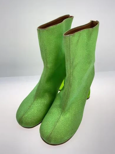 Botines Maison Margiela Brillo Tacón Aplastado/Talla 37/GRN/39WU0139 Foto 2 de 4