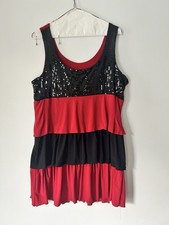 Black and Red Sequin Dance Dresses 17 