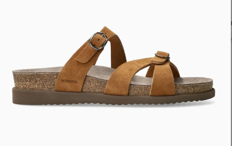 Mephisto Hannel Tobacco Sandalbuck Comfort Sandal Women's Sizes 35-42 NEW!!! - Image 1 of 1