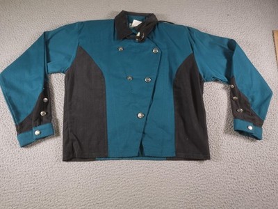 Vintage Western Jacket Womens Medium Blue Rodeo Horse Show Cowgirl Dance Ranch