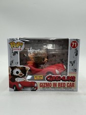 Howie MandelSIGNED & SKETCHED GIZMO IN RED CAR GREMLINS HOT TOPIC EXCL FUNKO