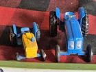 PAIR OF LESNEY MATCHBOX  FORD TRACTOR #39 FORDSON KING SIZE #72 GOOD CONDITION