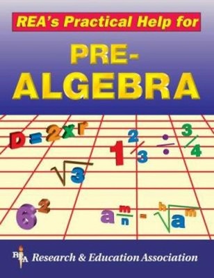 REA's Practical Help for Pre-Algebra Paperback Sally H. Spetz