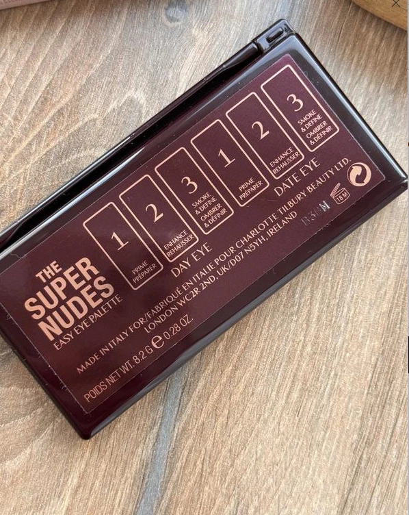 NEW BOXED CHARLOTTE TILBURY SUPER NUDES EASY EYE PALETTE - EYESHADOW PALETTEgift - Image 3 of 3