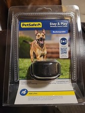 PETSAFE Stay and Play WIRELESS FENCE RECHARGEABLE COLLAR PIF00-14288   Sealed