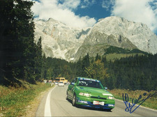 Walter Struckmann † Kissling Opel Kadett GSI Bergrennen Altes Pressefoto 18x24