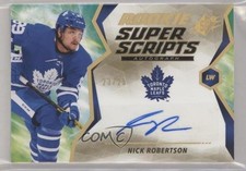 2020-21 SPx Rookie Superscripts Gold 23/25 Nick Robertson #RS-NR Auto 01g1