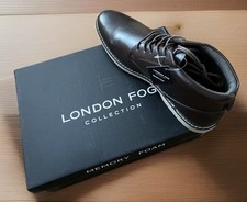 London Fog Men  s Tyler Chukka Casual Ankle Boots-Brown Size 13