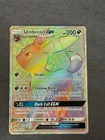 Pokémon TCG Umbreon GX 154/149 Secret Rare Rainbow Holo Card Sun & Moon NM