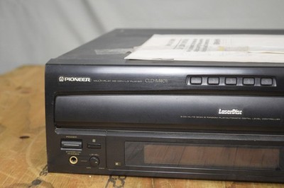 Vintage Pioneer CLD-M401 LaserDisc CD CDV LD Player Japan 5-Disc