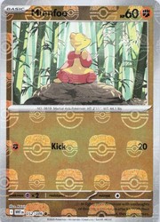 Mienfoo (Master Ball Pattern) 052/086 White Flare