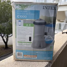 Intex C1000 -  Above-ground Pool Filter/Pump - (750-1000 Gallons per hour)