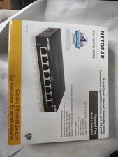 NETGEAR 8-Port Gigabit Ethernet Unmanaged Switch (GS308) Home/Office Network Hub