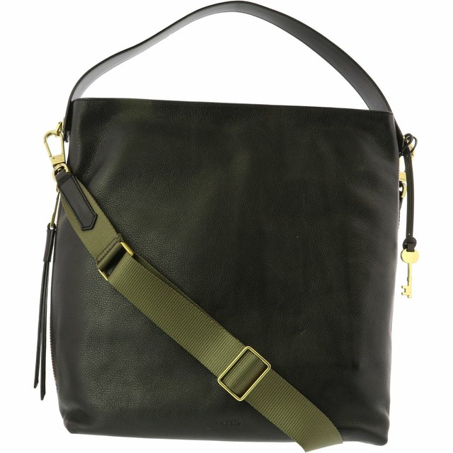 fossil leather hobo bags