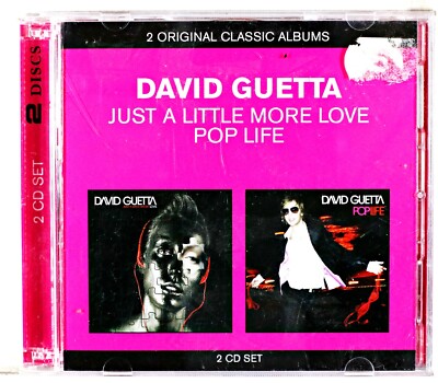 David Guetta - Just a Little more Love/Pop Life (CD  