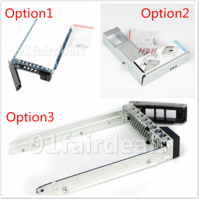 2.5'' 3.5'' SAS HDD Caddy Adapter For Dell PowerEdge R440 R640 DXD9H X7K8W US