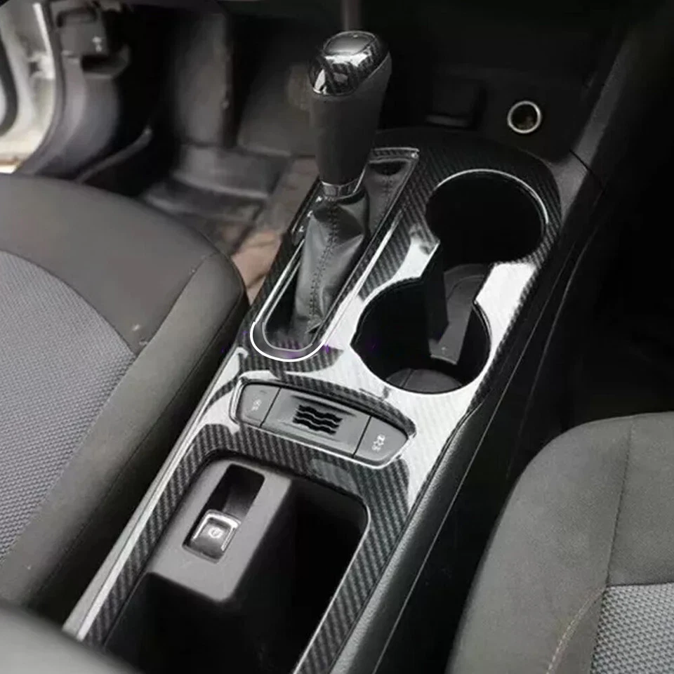 Conjunto de decoración interior estilo fibra de carbono 11 piezas para Chevrolet Cruze 2017-2019 Foto 4 de 4