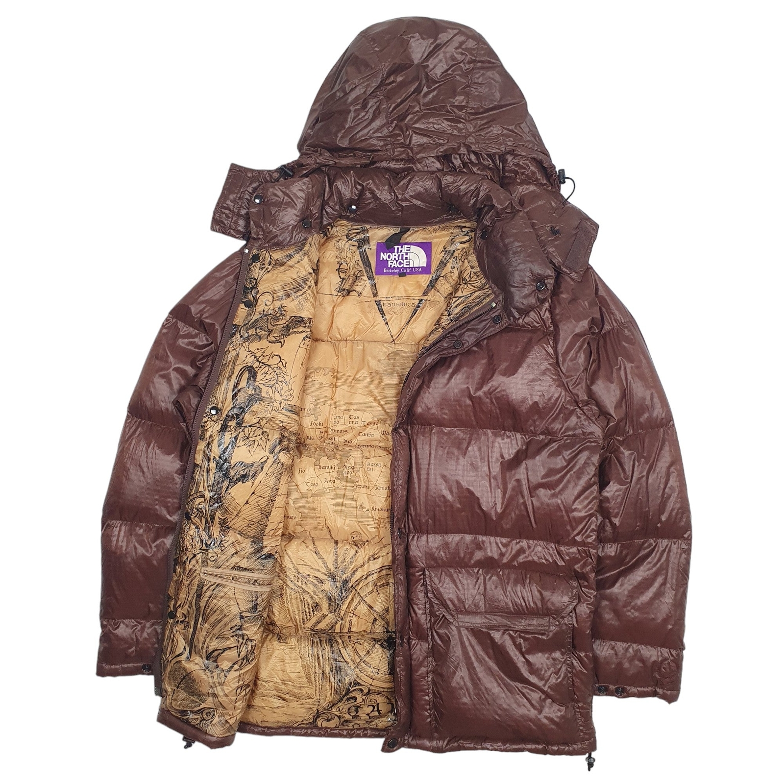THE NORTH FACE PURPLE LABEL Puffer Jacket Coat Goose Down Nanamica L image 2