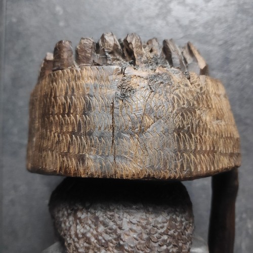 Original Makonde Abtei Münster Schwarzach Figur Frau Mit Kind Skulptur Ca. 42cm - Picture 11 of 18