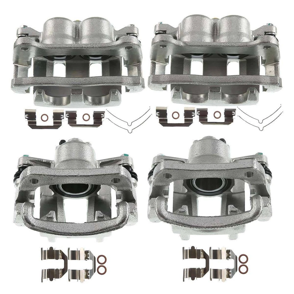 4 шт передних и задних боковых тормозных суппортов с кронштейном для Toyota Venza 2009-2016 - Изображение 2 из 4