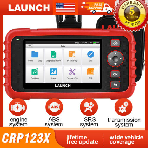 LAUNCH CRP123X OBD2 Scanner ABS SRS Code Reader Check Engine Car Diagnostic  Tool | eBay