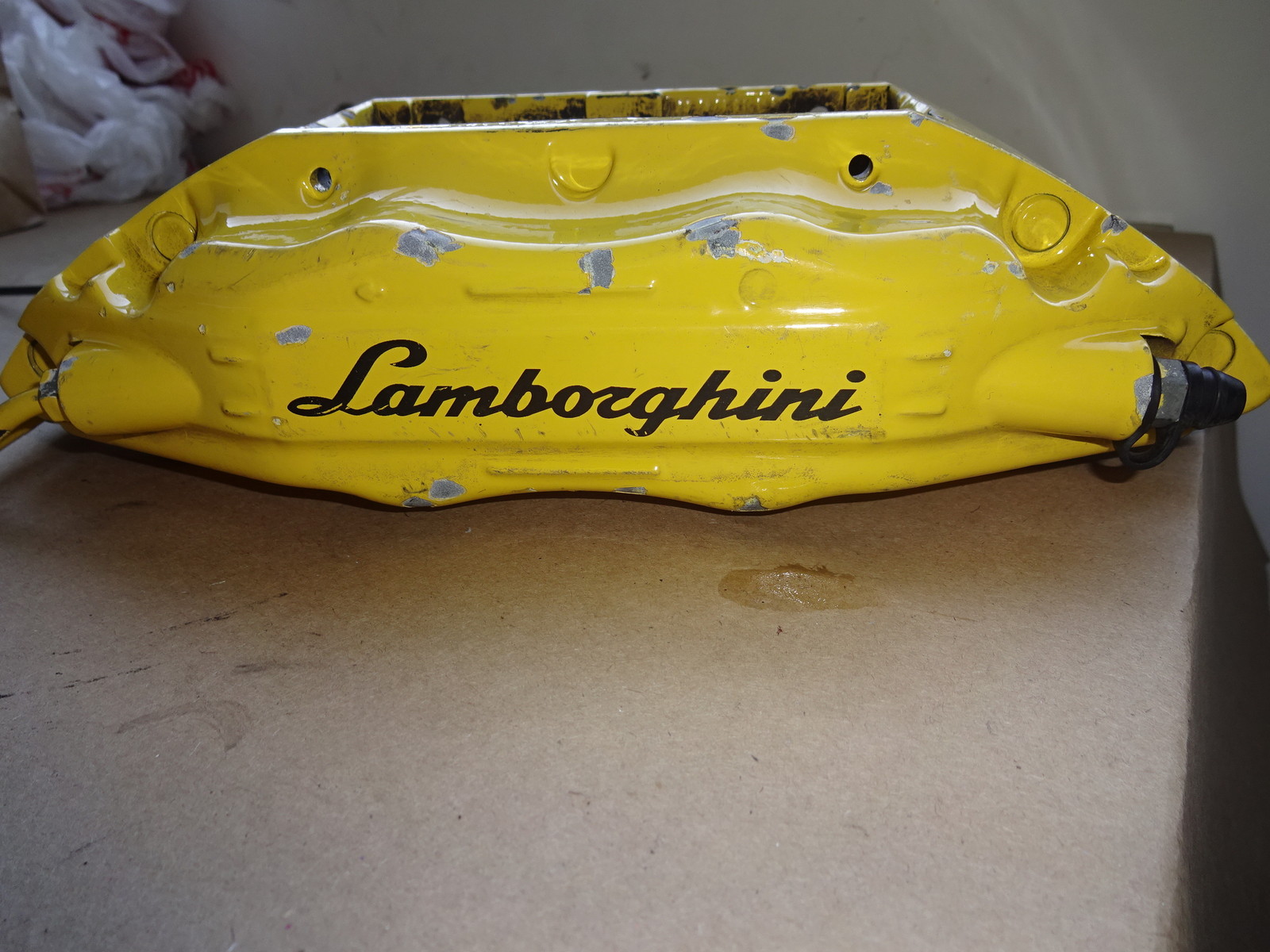 Lamborghini Gallardo, LH Left Rear Brake Caliper # 400615405 A