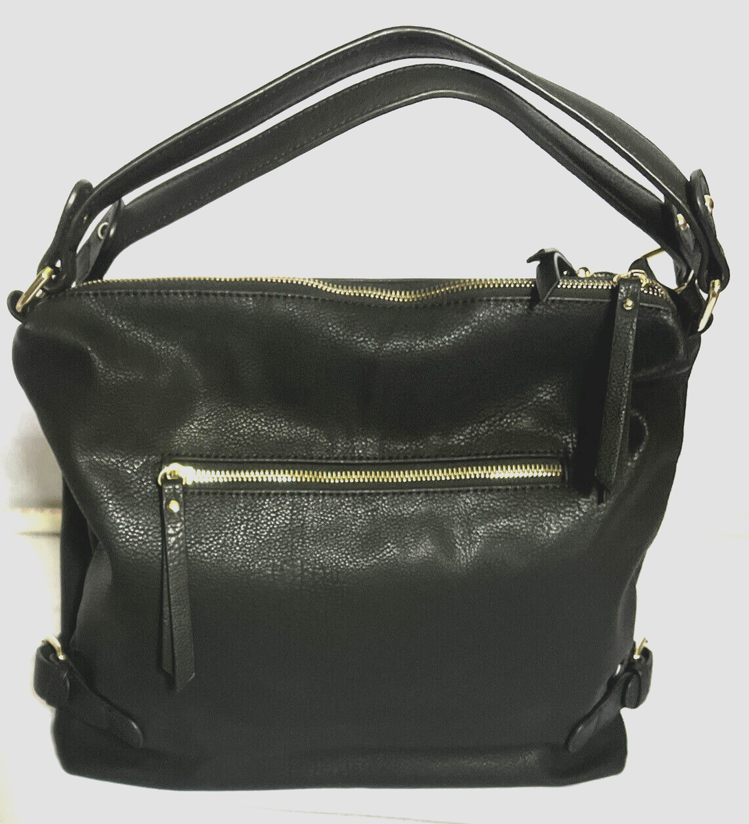 Lululemon Black Two Top-Zip Double Handle Shoulder Bags 15”W Lululemon Black Two Top-Zip Double Handle Shoulder Bags 15”W